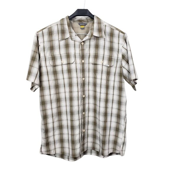 Eddie Bauer Plaid Multicolor Travex Shirt - Picture 2 of 12